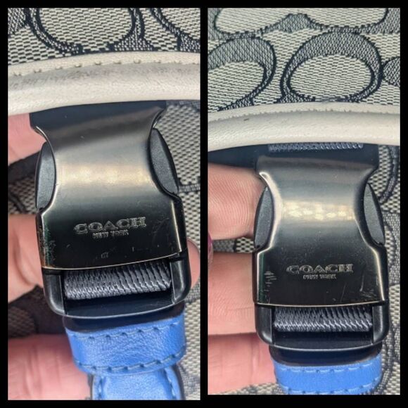 Coach Mens League Hybrid Crossbody In Signature C Jacquard - Picture 7 of 11